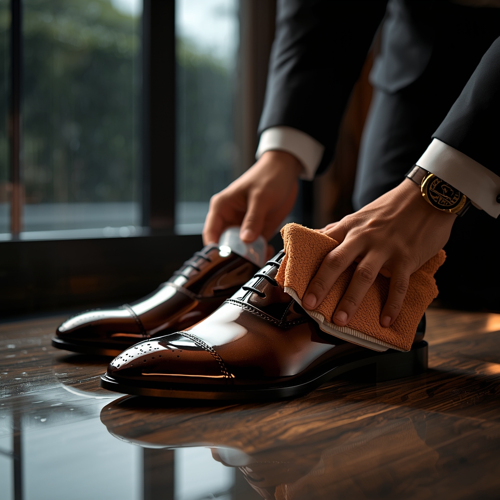 Perawatan Sepatu Mewah di Musim Hujan agar Tetap Kinclong