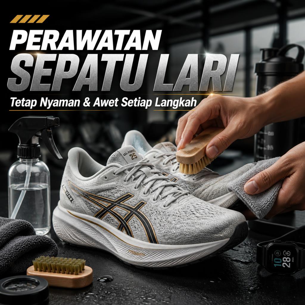 Perawatan Sepatu Lari yang Tepat agar Tetap Nyaman dan Awet