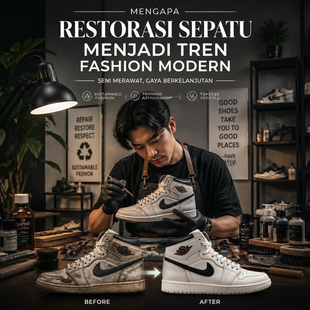 Mengapa Restorasi Sepatu Menjadi Tren Fashion Modern