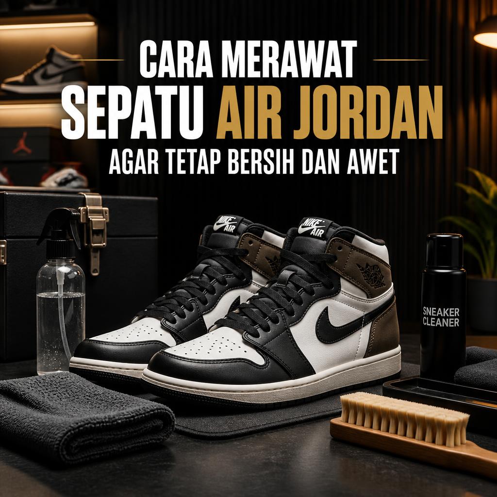 Cara Merawat Sepatu Air Jordan Agar Tetap Bersih dan Awet
